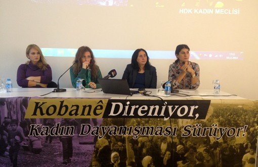 HDK Kadın Meclisinden Kobaneli Kadınlarla Dayanışma Çağrısı