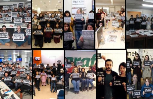 Türkiye'deki Gazeteciler: Ben de Charlie'yim