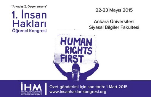 Öğrenciler "Üniversite ve İnsan Hakları Kongresi"nde Biraraya Gelecek
