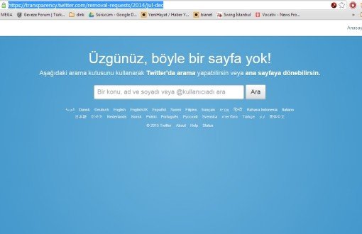 Twitter Şeffaflık Raporunu Geri Çekti, Türkiye Sayfasını Unuttu