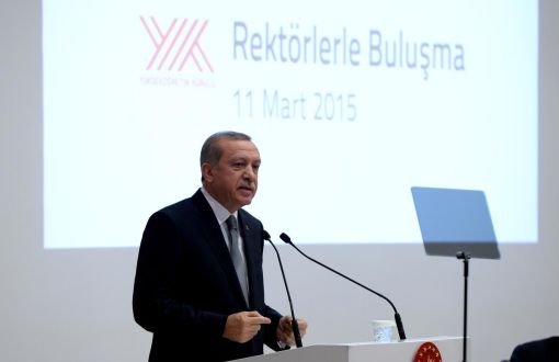 Erdoğan YÖK’ü Ziyaret Etti
