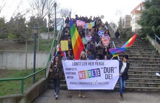 Kocaeli Üniversitesi LGBTİ Kolektifi'nden "Nefrete Karşı İsyan Koşusu"