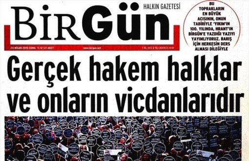 BirGün'ün Manşeti Hrant Dink Makalesi