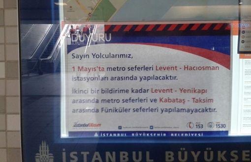 Access to Taksim is Banned on May Day