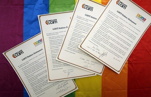 HDP ve CHP'den 30 Aday LGBTİ Hakları Sözleşmesi'ni İmzaladı