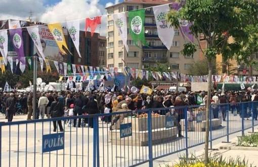 Kırşehir’de HDP Mitingine Saldırı