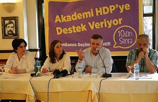 Barış ve Demokrasi için 436 Akademisyenden HDP'ye Destek