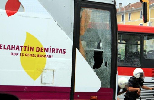 Samsun'da HDP Mitingine Saldırı