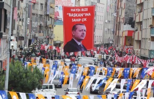 Rize AKP'ye Değil, Erdoğan'a Bakıyor