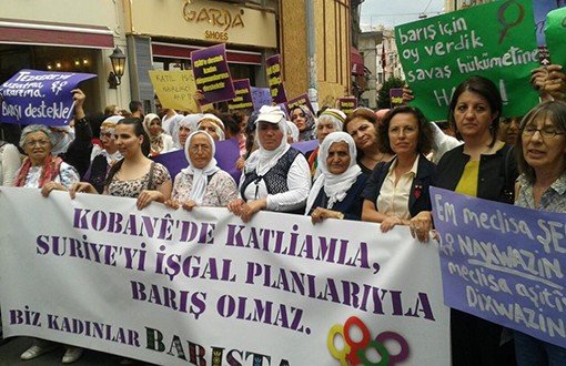 Kadınlar İstiklal'den Seslendi: Barış Meclisi Olun