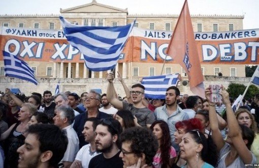 Yunanistan Halkı "Hayır" Dedi