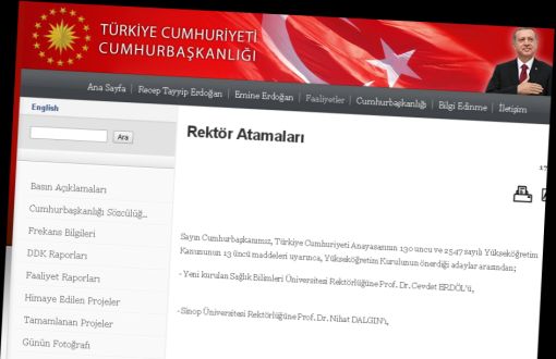  Erdoğan'ın Doktoru Eleştirilen Üniversiteye Rektör Oldu