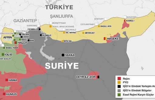YPG Kobanê: TSK, IŞİD'i Değil, Bizi ve ÖSO'yu Bombaladı 