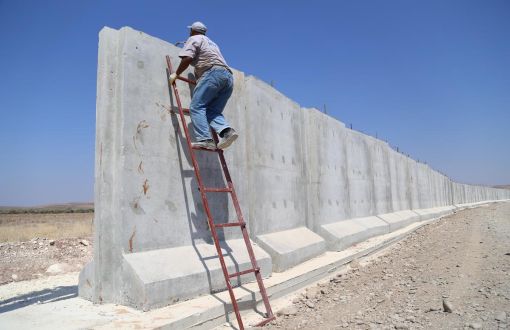 Hatay'da Suriye Sınırına Duvar