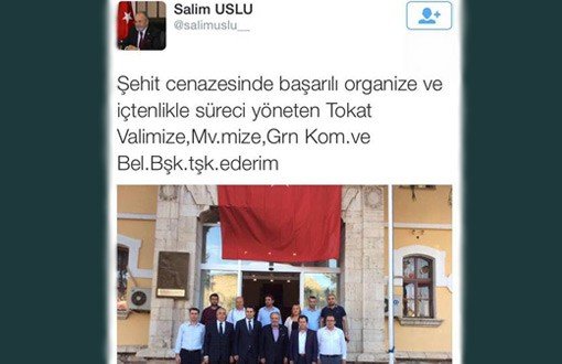 AKP’li Vekil Asker Cenazesi Organizasyonunu Kutladı