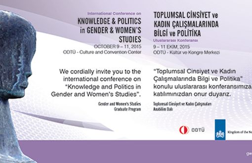 Toplumsal Cinsiyet ve Kadın Çalışmaları Konferansı İptal