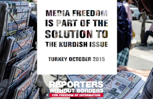 RSF'den “Medya Özgürlüğü ve Barış Süreci" Raporu 