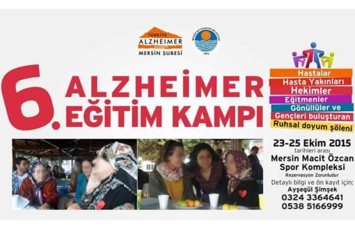 Mersin'de Alzheimer Eğitim Kampı