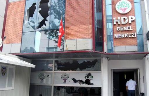 HDP Genel Merkezi'ni Yakan Sanığa İlk Duruşmada Tahliye
