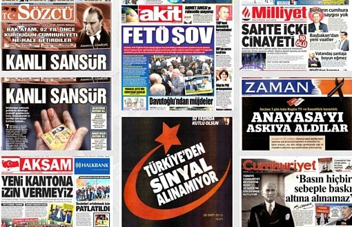 Gazetelerde İpek Medya Baskını