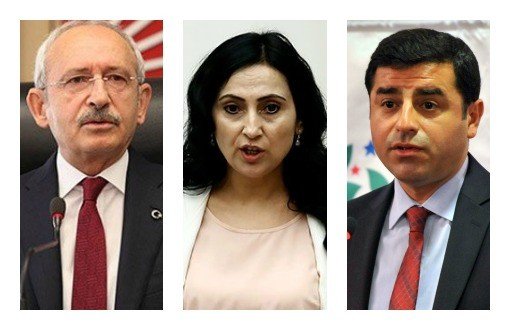 HDP ve CHP Liderlerinden Gazetecilerin Tutuklanmasına Tepki 