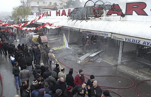 Ankara’da 250 İş Yeri Yandı