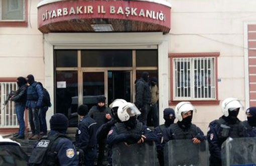 DBP İl Başkanlığı’na Polis Baskını