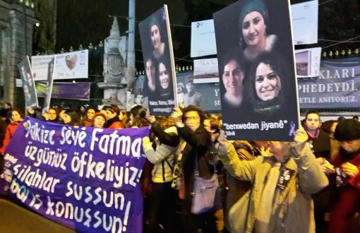Women on Protest for 3 Politician Women Killed in Silopi