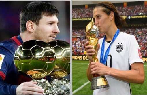Altın Top Messi ve Lloyd'un