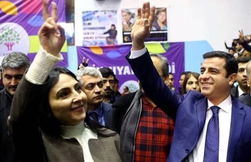 HDP'de Figen Yüksekdağ ve Selahattin Demirtaş Yeniden Eşbaşkan
