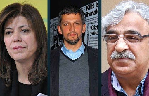 HDP’nin Anayasa Komisyonu Üyeleri Beştaş, Paylan ve Sancar