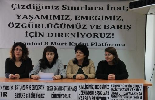 Kadınlar 6 Mart’ta Kadıköy’de Olacak