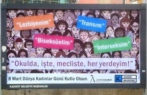 Kadıköy Municipality on Women’s Day Banners
