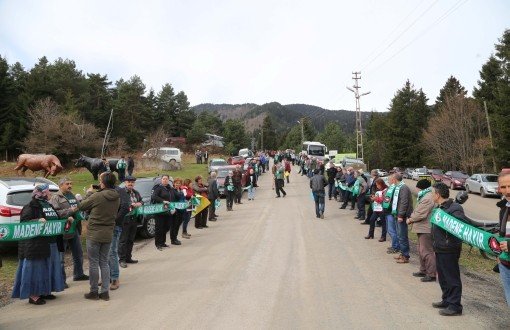 Human Chain Protest Against Expert Board in Artvin
