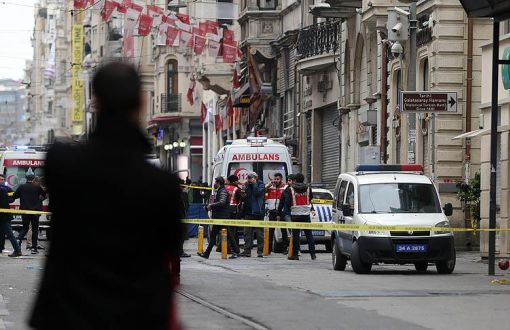 İstiklal Caddesi'nde Patlama, 5 Kişi Öldü