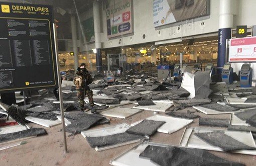 Brüksel Havaalanında Patlama