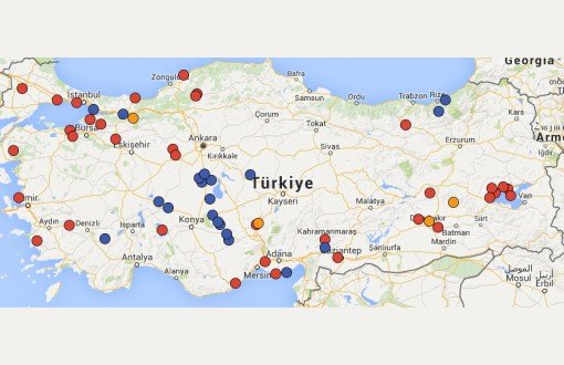 Türkiye'de Tehdit Altındaki Su Varlıkları Haritası Çıktı  