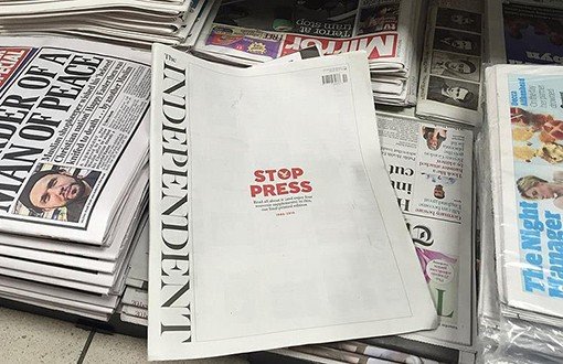 The Independent Baskıyı Durdurdu