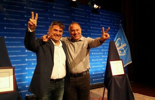 Altıparmak, Akdeniz Dedicates Columbia Award to Academics 