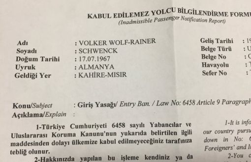 Almanya Dışişleri Bakanına Türkiye'ye Alınmayacak Gazeteciler Listesi Sorusu