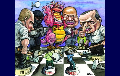 Türkiye Basın Özgürlüğünün En Çok Gerilediği Ülkeler Arasında