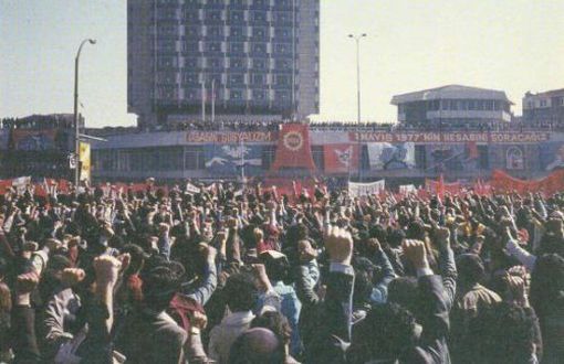 Fotoğraflarla İşçi Bayramı-1978 Taksim