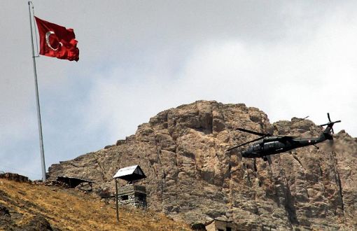 Hakkari Çukurca'da Çatışma, Bir Helikopter Düştü