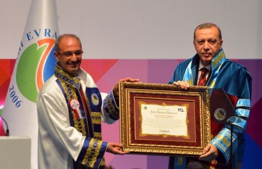 President Erdoğan Receives 44th Honorary PhD, His Diploma Still Disputed 