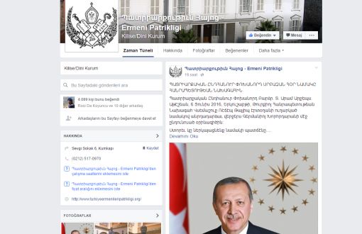 Türkiye Ermenileri Patrik Genel Vekili'nden Erdoğan'a Mektup