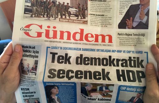 Probe into 37 Editor-in-Chiefs On Watch of Özgür Gündem Daily
