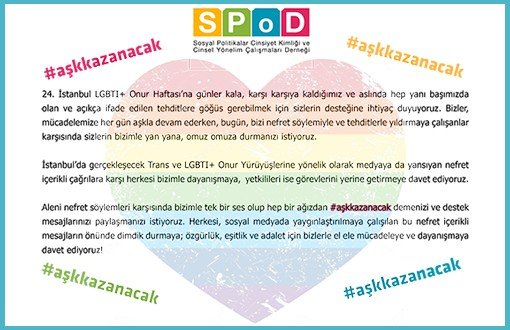 #aşkkazanacak* Campaign for Pride Parade