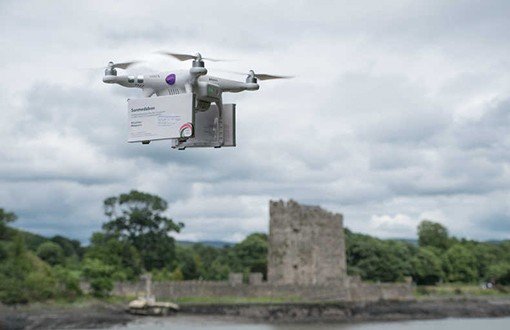 Kürtaj Drone'u Kuzey İrlanda'daydı
