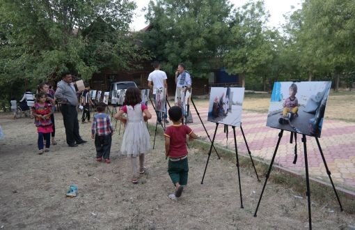 Şengalli Çocukların Resim ve Fotoğraf Sergisi Açıldı