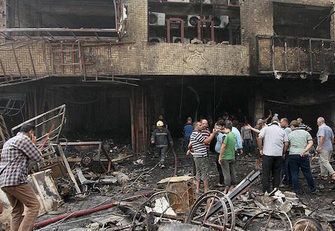 Bağdat'taki Saldırıda Ölenlerin Sayısı 292 Oldu